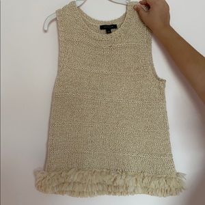 Fancy knitted blouse